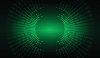 Sound waves oscillating dark light vector