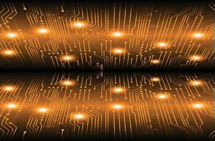 cyber circuit future technology concept background vector