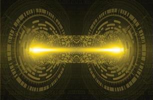 cyber circuit future technology concept background vector