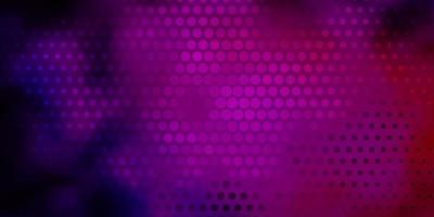 textura de vector azul rosa oscuro con discos ilustración abstracta moderna con formas de círculo de colores nueva plantilla para un libro de marca