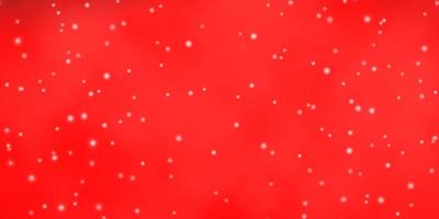 Light Red vector background with colorful stars Colorful illustration with abstract gradient stars Pattern for websites landing pages