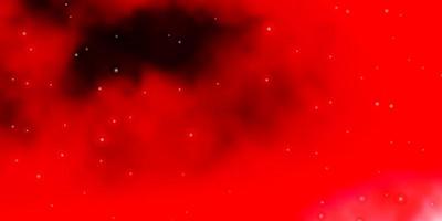 Light Red vector background with colorful stars Blur decorative design in simple style with stars Best design for your ad poster banner