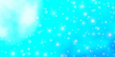 Light BLUE vector background with colorful stars Colorful illustration with abstract gradient stars Pattern for websites landing pages