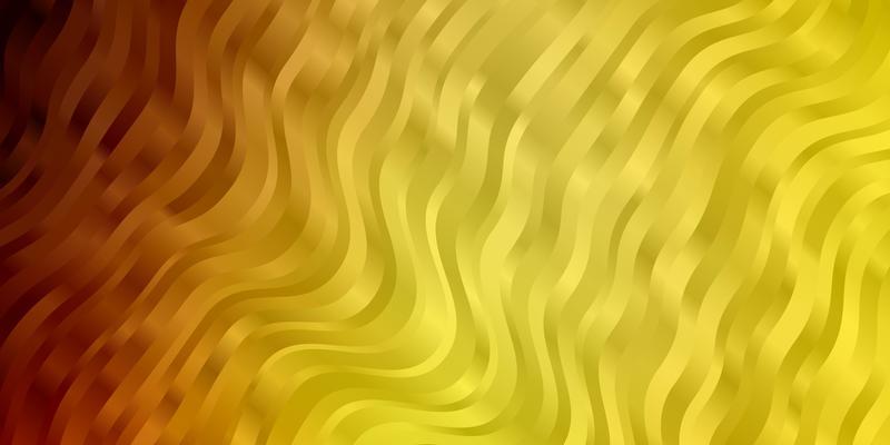 Light Orange vector layout with wry lines Colorful illustration in abstract style with bent lines Template for cellphones