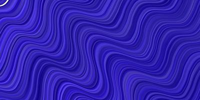 Light Purple vector pattern with curved lines