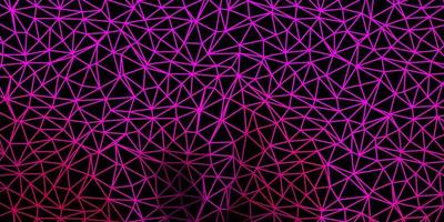 Dark pink vector poly triangle template