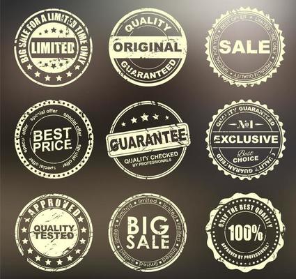 Elegance label vector illustration