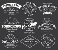 Vector badges and labels design