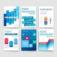 Headline template design vector