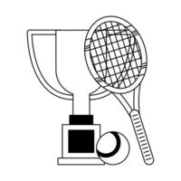 Sport championship cartoons in black and white vector