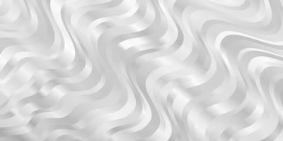 Light Gray vector background with bent lines