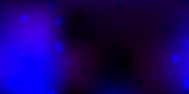 Dark pink blue vector template with abstract forms