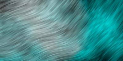 Light Blue Green vector background with curved lines