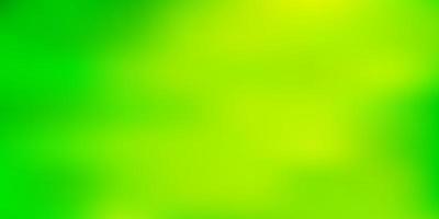 Light green yellow vector blurred backdrop