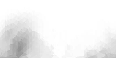 Light gray vector triangle mosaic background