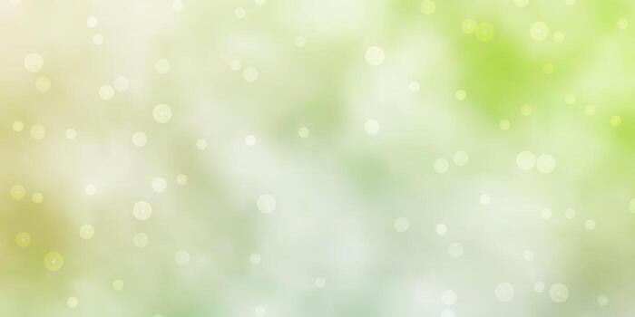 Light Green vector pattern with abstract stars