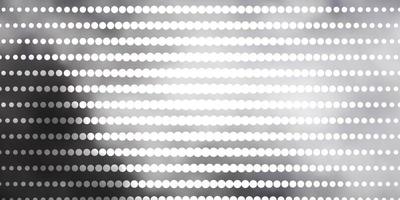 Light Gray vector background with circles