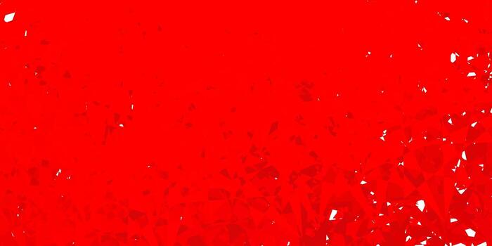 Fondo de vector rojo oscuro con triángulos