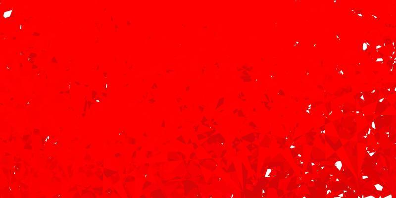 Dark red vector background with triangles