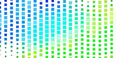 Light Blue Green vector texture in rectangular style