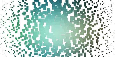 Light Blue Green vector texture in rectangular style