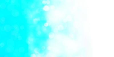 Light BLUE vector background with circles