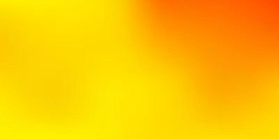 Light Orange vector abstract blur backdrop