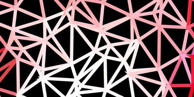 Light pink red vector poly triangle template
