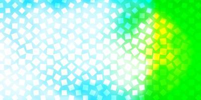 Light Blue Green vector background in polygonal style