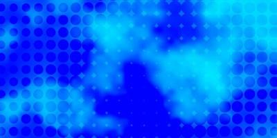 Light BLUE vector template with circles