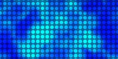 Light BLUE vector template with circles