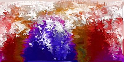 Dark multicolor vector abstract triangle pattern