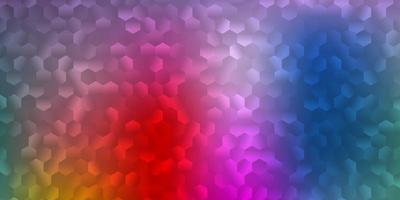 Light multicolor vector texture with memphis shapes