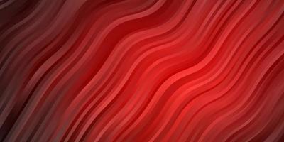 Dark Red vector texture with curves