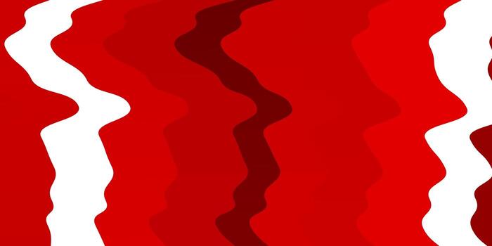 Light Red vector pattern with curves