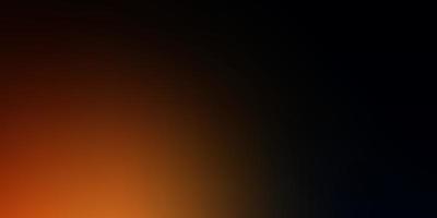 Dark Orange vector smart blurred template