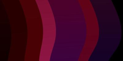 Fondo de vector rosa púrpura oscuro con arcos