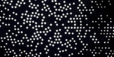 Dark Pink Blue vector pattern with spheres