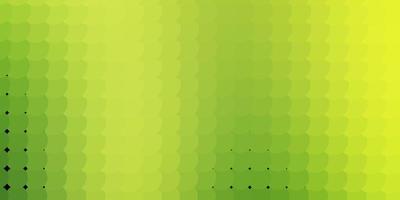 Light Green Yellow vector layout with circles