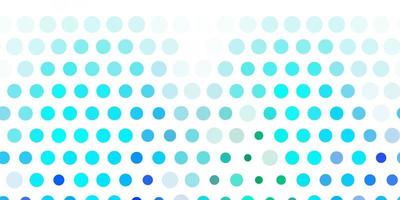 Light blue green vector layout with circle shapes