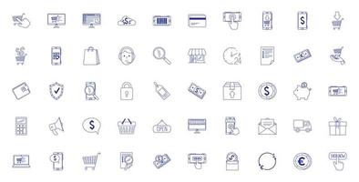 Bundle Of Ecommerce Set Icons