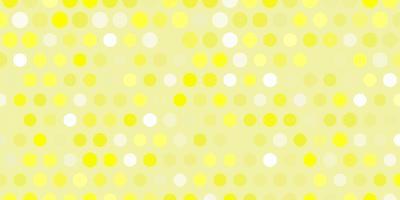 Light yellow vector background with spots