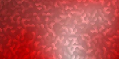 Light red vector texture with memphis shapes