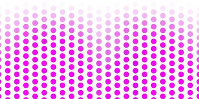 Light pink vector backdrop with dots