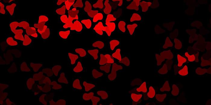 Dark red vector template with abstract forms