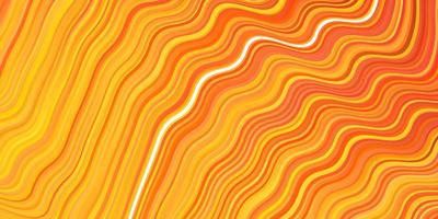 Light Orange vector pattern with lines