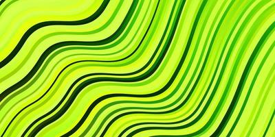 Light Green Yellow vector layout with circular arc