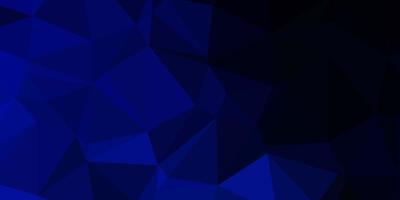 Dark blue vector geometric polygonal design