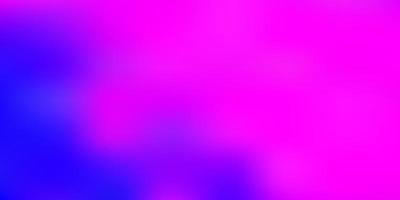 Light pink blue vector abstract blur drawing