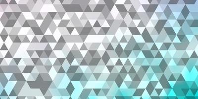 Light Pink Blue vector template with crystals triangles